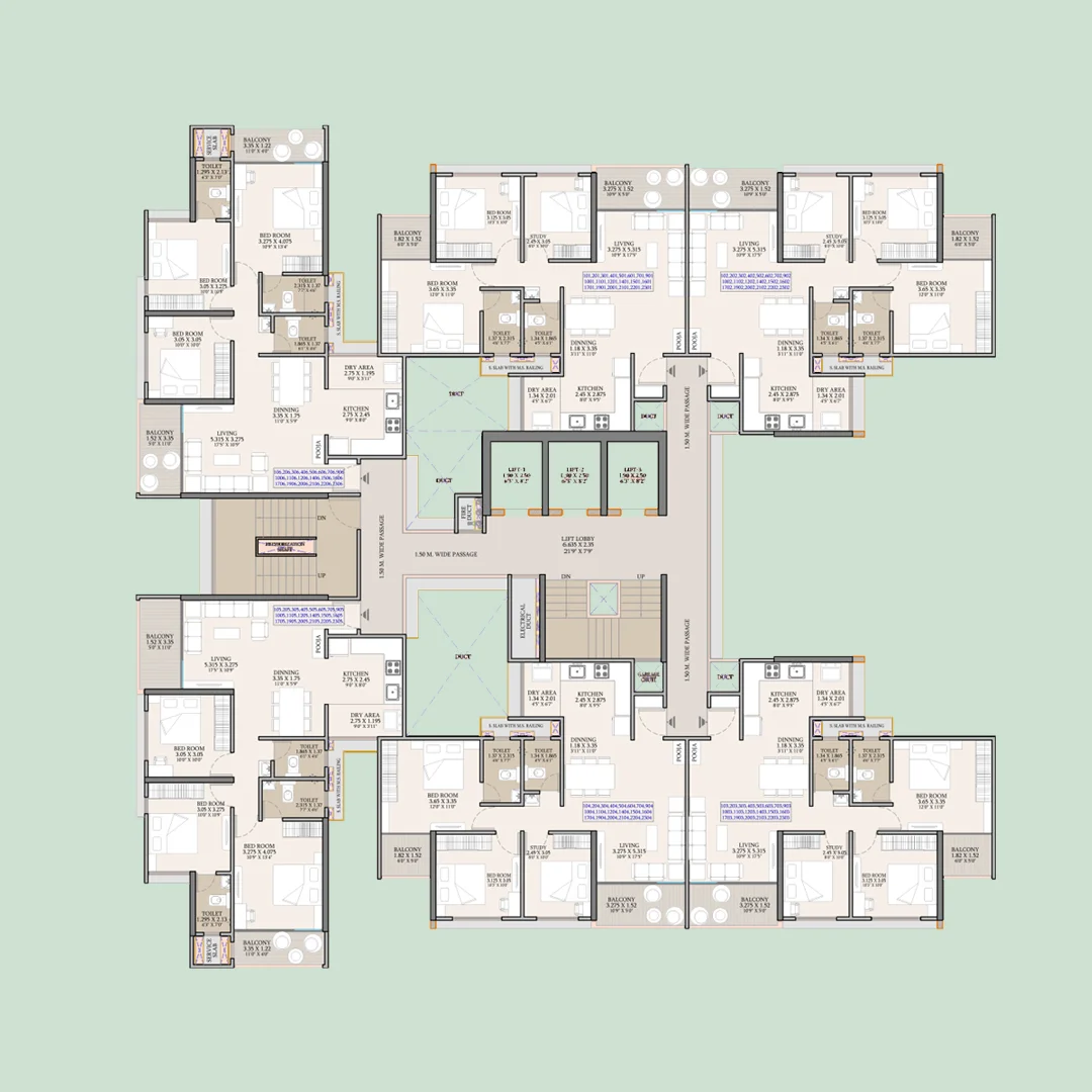 Vision Altia Ravet Floorplan